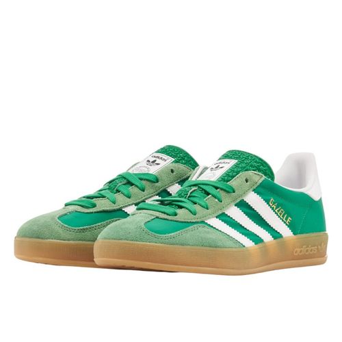 Gazelle Indoor Green White Gum - Adidas - Modalova