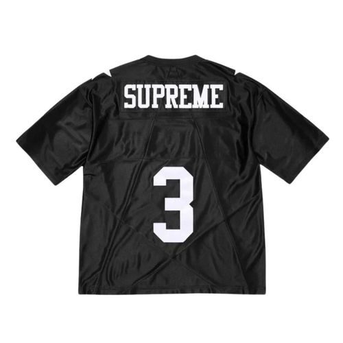 Supreme Star Football Jersey Black - Supreme - Modalova