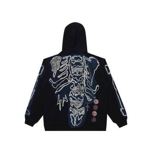 Full Zip Hoodie Cactus Jack For Fragment Skeleton Graffiti - Travis Scott - Modalova