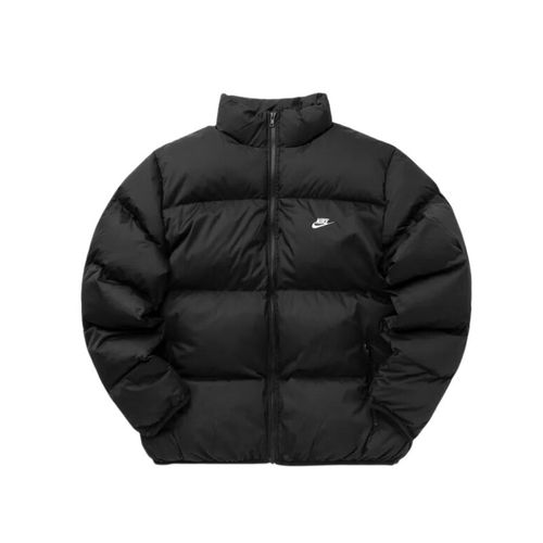 Sportswear Club Puffer Jacket Black White - Nike - Modalova
