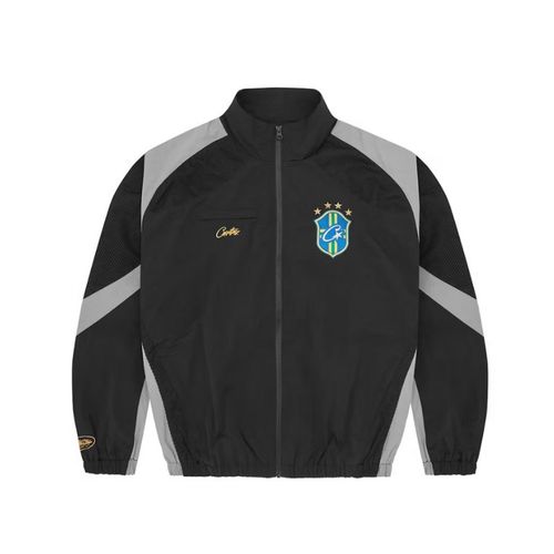 Olympic Shuku Brasil Jacket Black/Black - Corteiz - Modalova