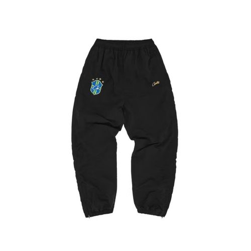 Brasil Olympic Shuku Pant Black/Black - Corteiz - Modalova