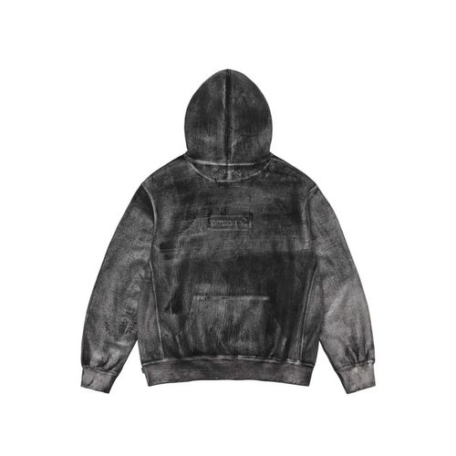 Hoodie MM6 Maison Margiela Box Logo Black - Supreme - Modalova