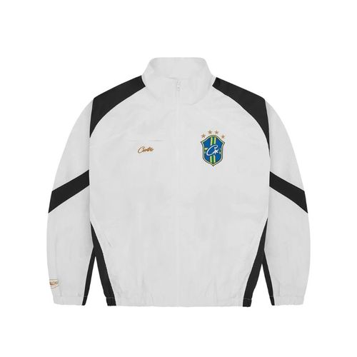 Olympic Shuku Brasil Jacket White Black - Corteiz - Modalova