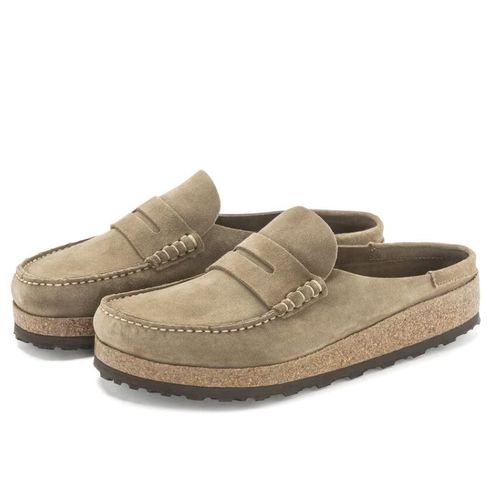 Birkenstock Naples Taupe Suede - Birkenstock - Modalova