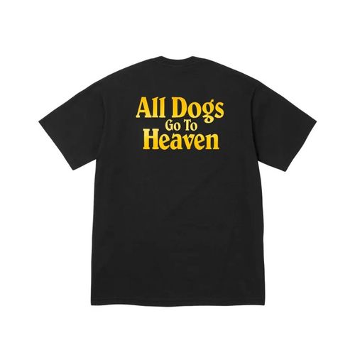 All Dogs Go To Heaven Tee Black - Supreme - Modalova