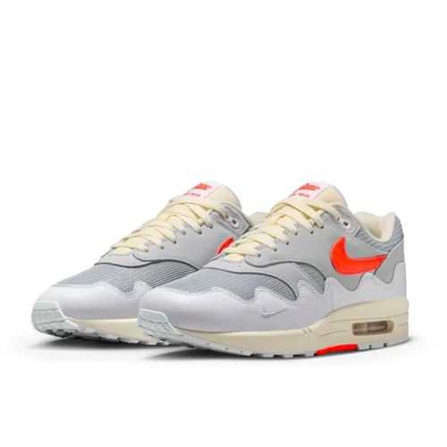 Air Max 1 Patta Waves White Hyper Crimson - Nike - Modalova
