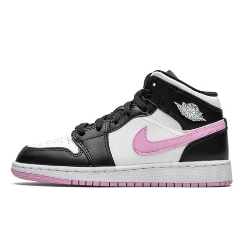 Air 1 Mid White Black Light Arctic Pink - Jordan - Modalova