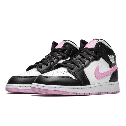 Air 1 Mid White Black Light Arctic Pink - Jordan - Modalova