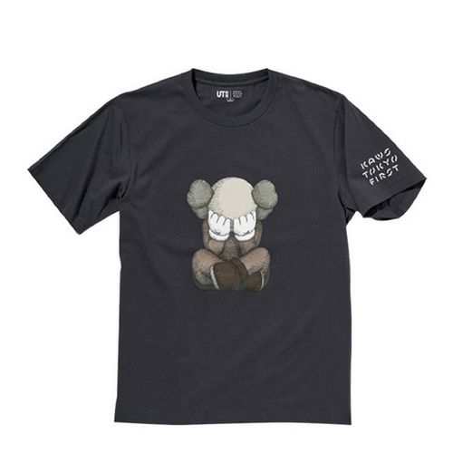 T-Shirt Kaws Tokyo First Uniqlo UT Black - false - Modalova