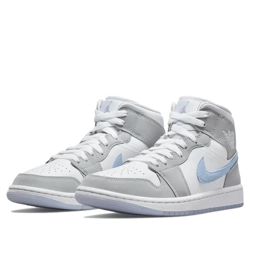 Air 1 Mid Wolf Grey Blue Aluminum - Jordan - Modalova