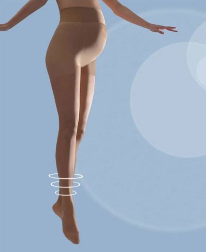 Collant De Grossesse Fin Activ'light Nude - Cache Coeur - Modalova
