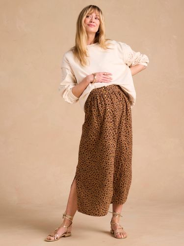 Jupe longue grossesse en gaze de coton - Envie De Fraise - Modalova