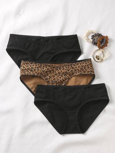 Lot 3 culottes de grossesse + léopard - Envie De Fraise - Modalova