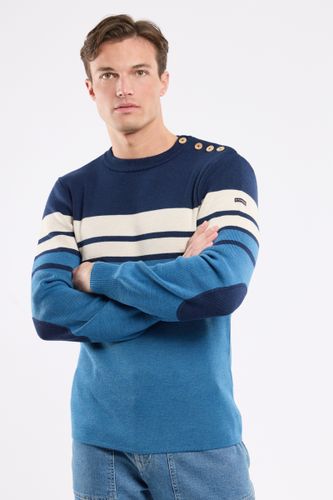 Pull marin avec coudières - laine - ARMOR LUX FR - Modalova