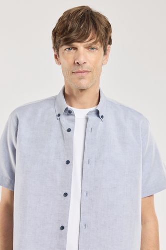Chemise coupe confort - coton et lin - ARMOR LUX FR - Modalova