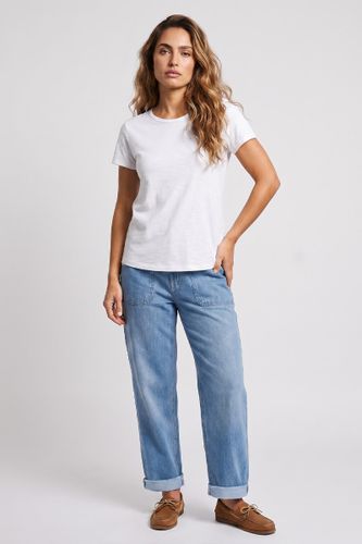 T-shirt uni - coton flammé - ARMOR-LUX - Modalova
