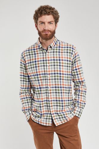 Chemise à carreaux - coton flanelle - ARMOR-LUX - Modalova