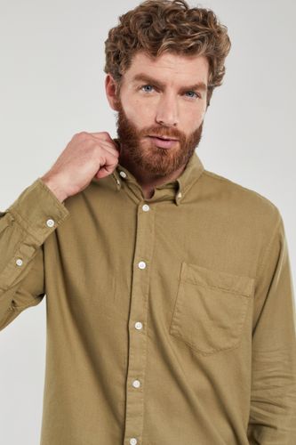 Chemise coupe droite - flanelle de coton - ARMOR-LUX - Modalova