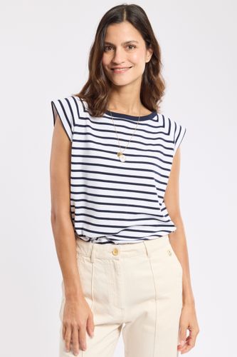 Marinière sans manche - coton léger - ARMOR-LUX - Modalova