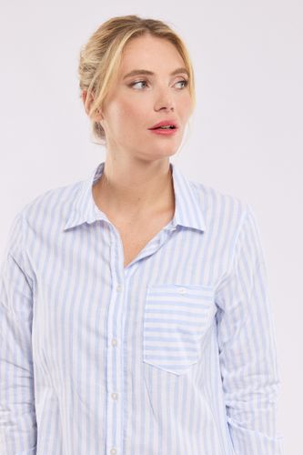Robe chemise rayée - coton et lin - ARMOR LUX FR - Modalova