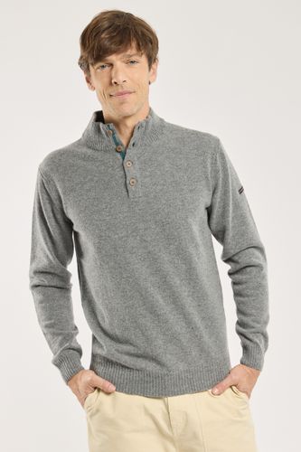 Pull col boutonné - lambswool - ARMOR-LUX - Modalova
