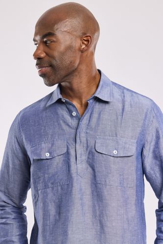 Chemise avec poches - lin et tencel - ARMOR LUX FR - Modalova