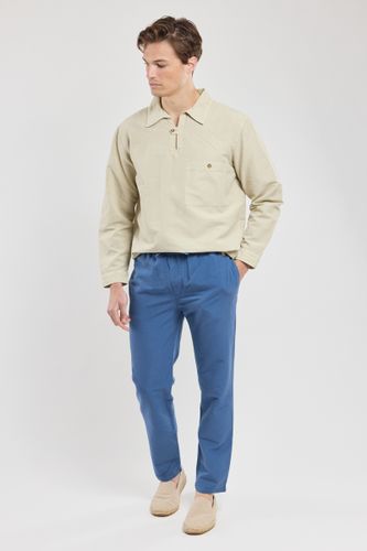 Pantalon taille élastique - coton et lin - ARMOR-LUX - Modalova