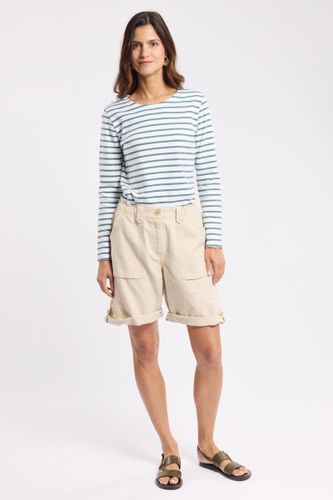 Bermuda taille élastique - coton et lin - ARMOR-LUX - Modalova