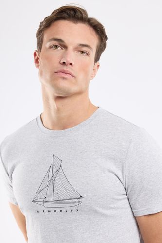 T-shirt sérigraphié - coton léger - ARMOR-LUX - Modalova