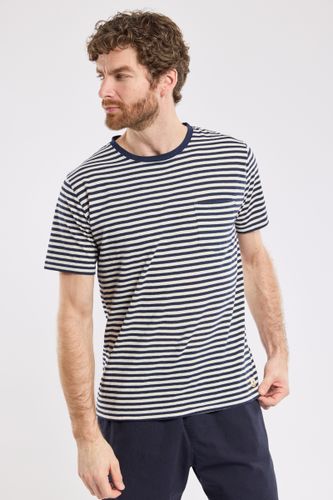 T-shirt rayé - coton et lin - ARMOR-LUX - Modalova