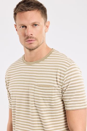 T-shirt rayé - coton et lin - ARMOR LUX FR - Modalova