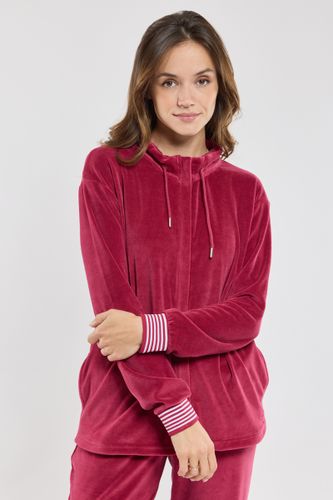 Veste zippée homewear - velours - ARMOR-LUX - Modalova