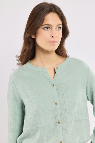 Chemise CORLYNE - gaze de coton - BERMUDES - Modalova