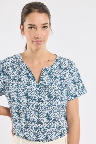 Tunique fleurie CELIANE - coton - ARMOR LUX FR - Modalova