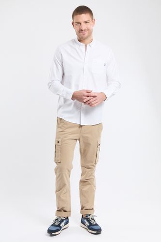 Chemise unie EQUIPAGE - coton - BERMUDES - Modalova
