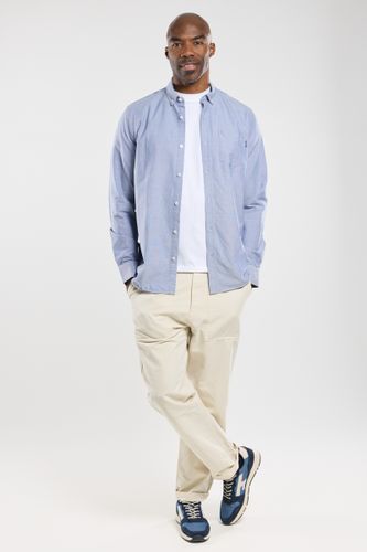 Chemise unie EQUIPAGE - coton - BERMUDES - Modalova