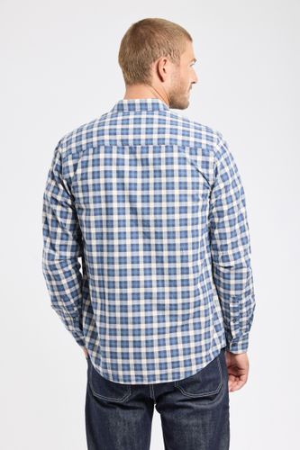 Chemise à carreaux ENIS - coton et lin - BERMUDES - Modalova