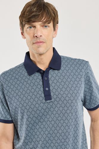 Polo motifs géométriques - coton - ARMOR LUX FR - Modalova