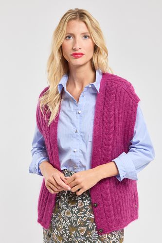 Gilet sans manche Côme - mohair XS - terre & mer - Modalova