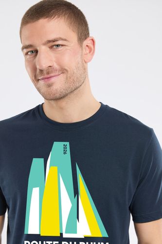 T-shirt sérigraphié - Route du Rhum - Destination Guadeloupe - ARMOR LUX FR - Modalova