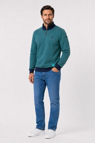 Sweat col camionneur - coton - ARMOR-LUX - Modalova