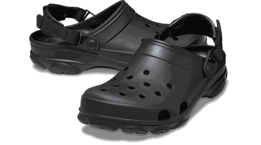 All-Terrain Sabots Unisex Black / Black 36 - Crocs - Modalova