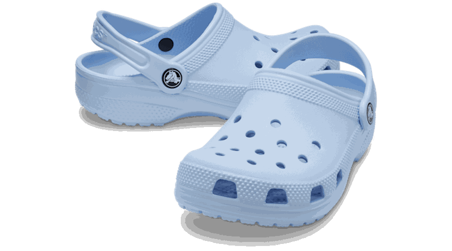 Toddler Classic Sabots Enfants Blue Calcite 19 - Crocs - Modalova