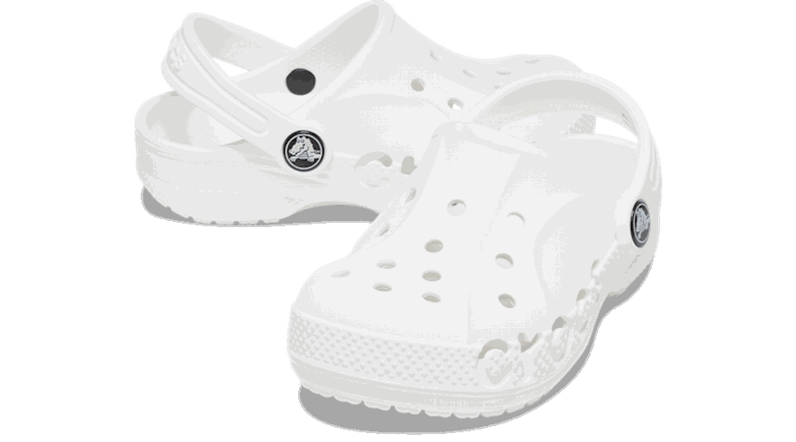 Toddler Baya Sabots Enfants White 23 - Crocs - Modalova