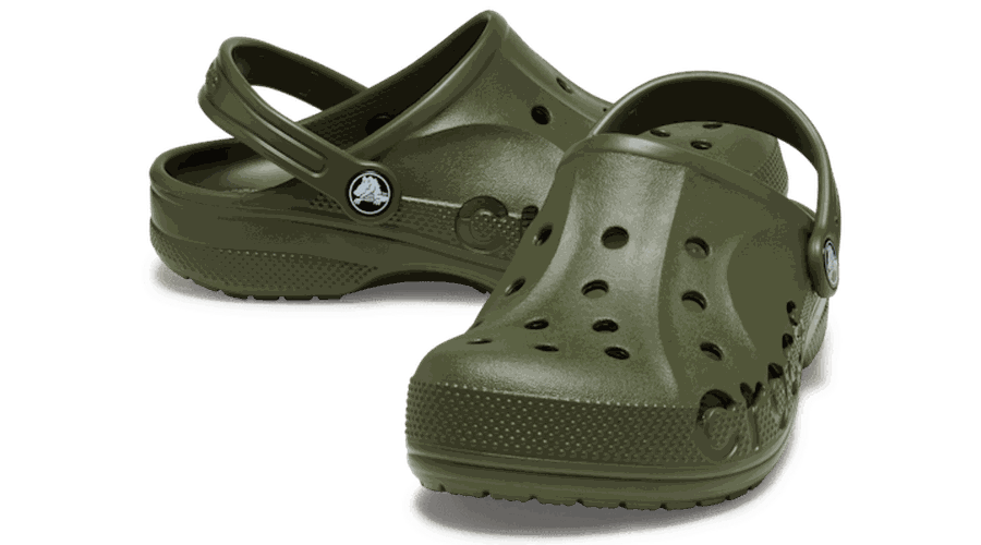 Toddler Baya Sabots Enfants Army Green 19 - Crocs - Modalova