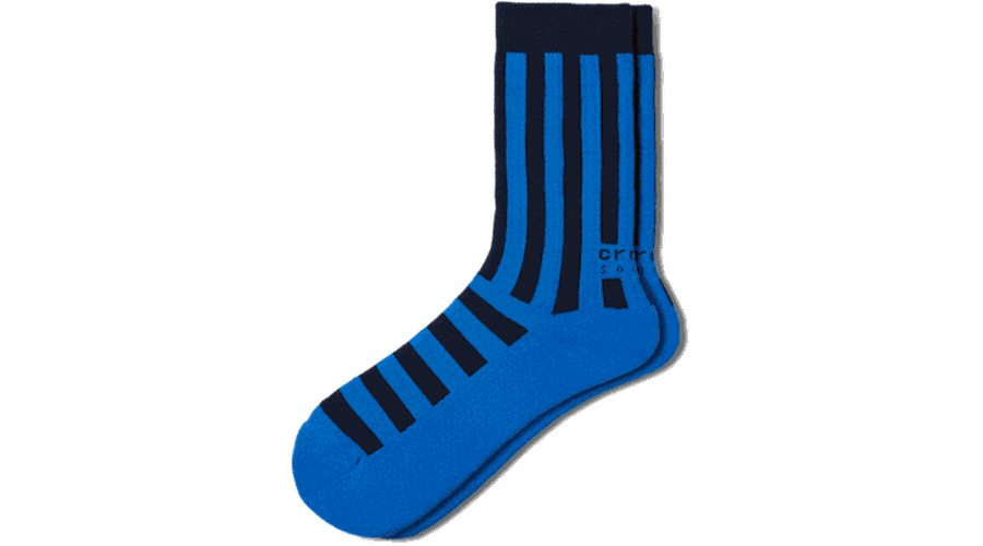 Socks Cush Stripe Crew Chaussures Unisex L-XL - Crocs - Modalova