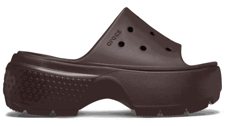 Crocs Stomp Slides Unisex Mocha 36 - Crocs - Modalova