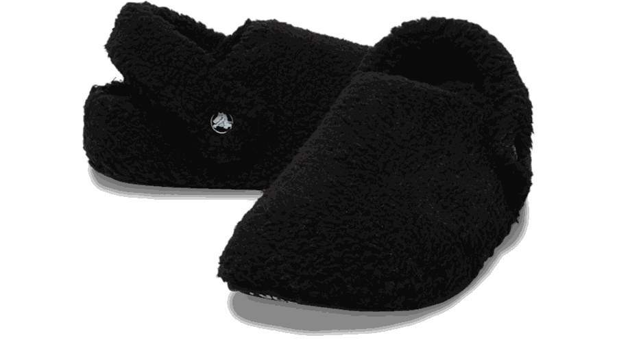 Classic Cozzzy Slipper Babouche Unisex Black 34 - Crocs - Modalova