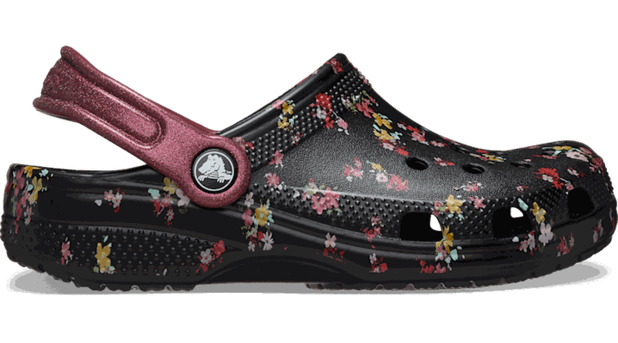 Classic Ditsy Floral Sabots Enfants / 28 - Crocs - Modalova